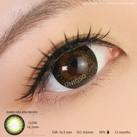Western Eyes Kira Kira Brown (1 lens/pack)-Colored Contacts-UNIQSO EU