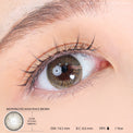 Western Eyes Nada Peace Brown (1 lens/pack) [Exp: 06/2027]-Colored Contacts-UNIQSO EU
