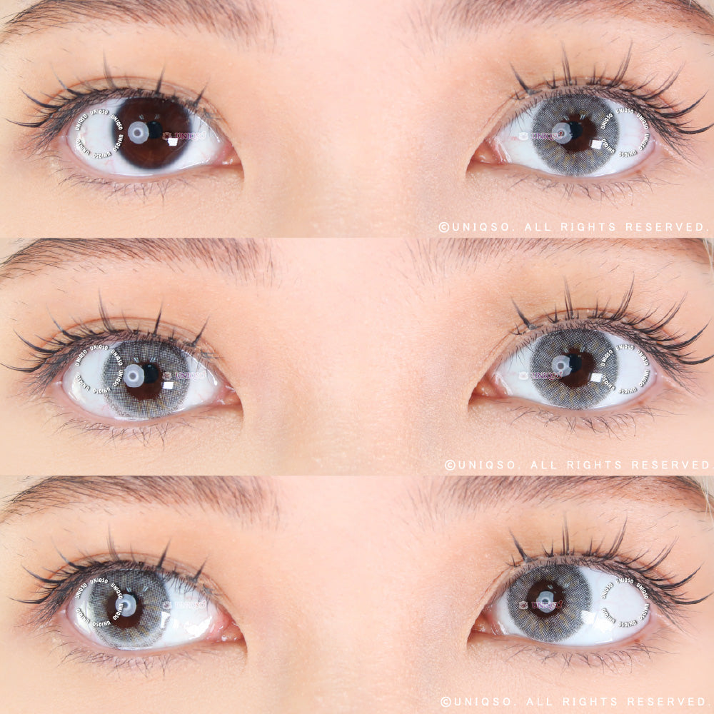 Western Eyes Nada Peace Grey (1 lens/pack)-Colored Contacts-UNIQSO EU