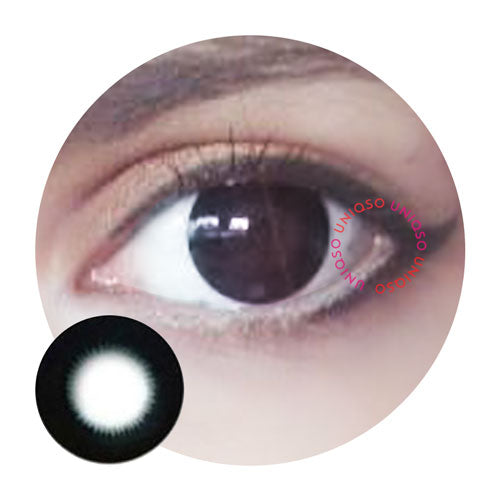 Western Eyes Pearl Black (1 lens/pack)-Colored Contacts-UNIQSO EU
