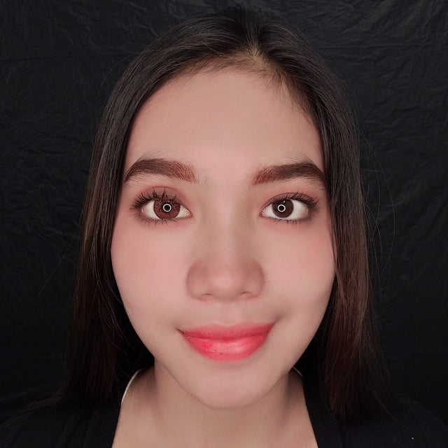 Western Eyes Puffy 3 Tones Hazel (1 lens/pack)-Colored Contacts-UNIQSO EU