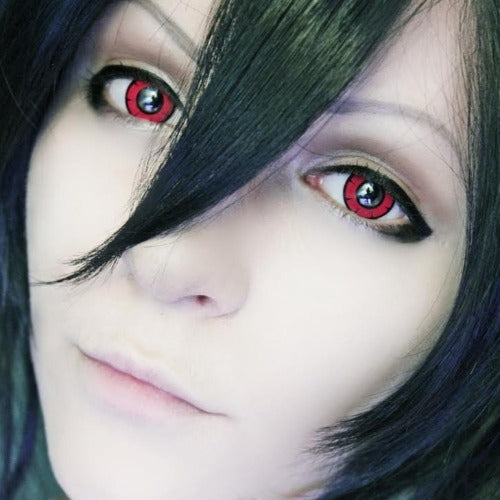 Western Eyes Twilight Red (1 lens/pack)-Colored Contacts-UNIQSO EU