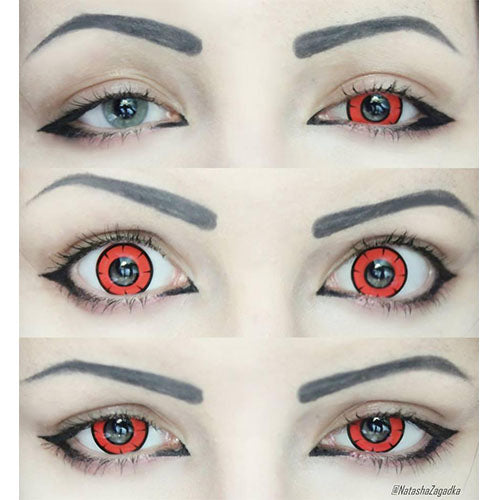 Western Eyes Twilight Red (1 lens/pack)-Colored Contacts-UNIQSO EU