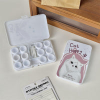 Lens Case Travel Kit - Happy Kitty-Lens Case-UNIQSO EU
