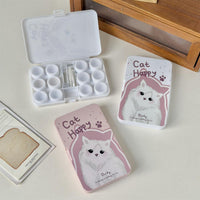 Lens Case Travel Kit - Happy Kitty-Lens Case-UNIQSO EU