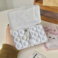Lens Case Travel Kit - Happy Kitty-Lens Case-UNIQSO EU
