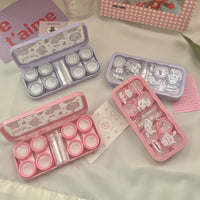 Lens Case Travel Kit - Sweet Kitty-Lens Case-UNIQSO EU