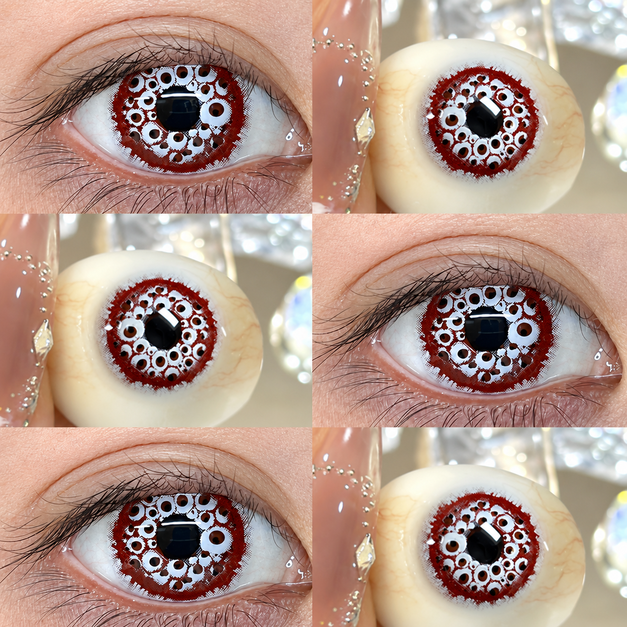 Sweety Crazy Cursed Eyes (1 lens/pack)-Crazy Contacts-UNIQSO EU