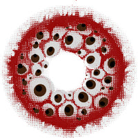 Sweety Crazy Cursed Eyes (1 lens/pack)-Crazy Contacts-UNIQSO