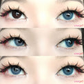 Western Eyes Batis Blue (1 lens/pack)-Colored Contacts-UNIQSO