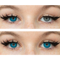 Sweety Milkshake Blue (1 lens/pack)-Colored Contacts-UNIQSO