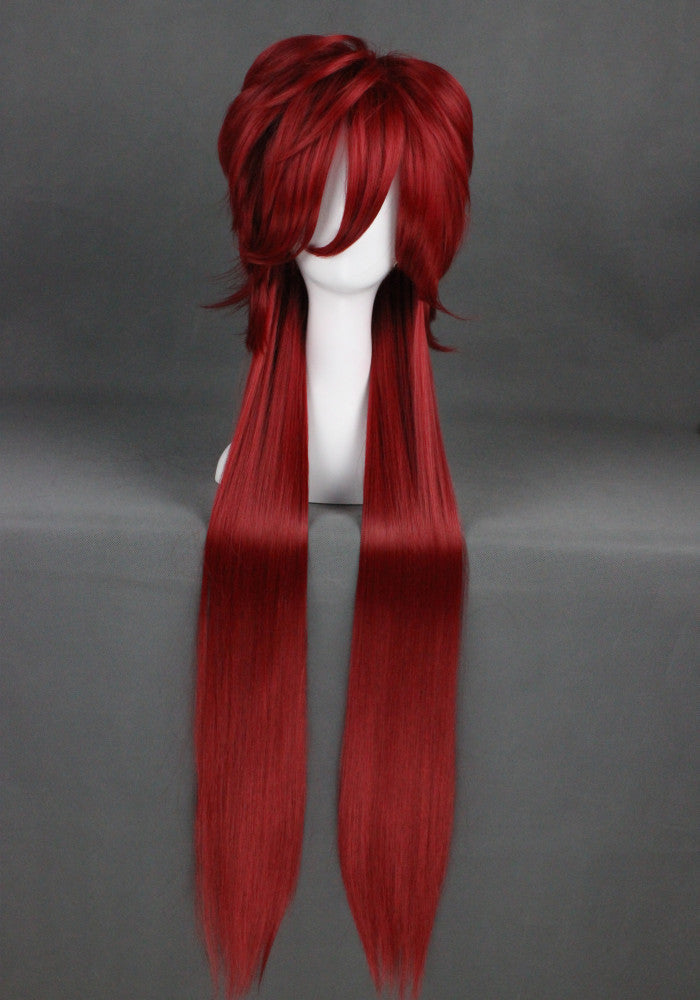 Cosplay Wig - Black Butler - Grell Sutcliff-Cosplay Wig-UNIQSO