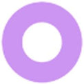 Sweety Crazy Pure Violet (1 lens/pack)-Crazy Contacts-UNIQSO