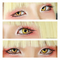 Sweety Anime Diamond Yellow (1 lens/pack)-Colored Contacts-UNIQSO