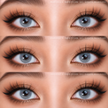Sweety Hidrocor Icy Grey (1 lens/pack)-Colored Contacts-UNIQSO EU