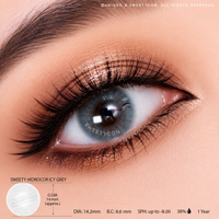 Sweety Hidrocor Icy Grey (1 lens/pack)-Colored Contacts-UNIQSO EU