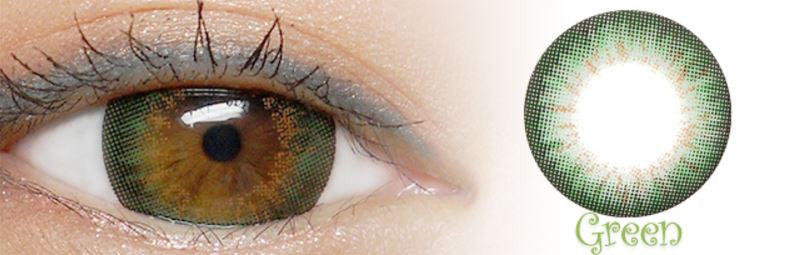 I-Codi Chou Cream Green (1 lens/pack)-Colored Contacts-UNIQSO