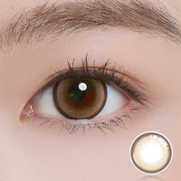 ii99 Monthy Disposable - Cowry Choco (2 Lenses/pack)-Colored Contacts-UNIQSO EU