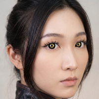 Sweety Mini Sclera Yellow Ghoul (1 lens/pack)-Mini Sclera Contacts-UNIQSO