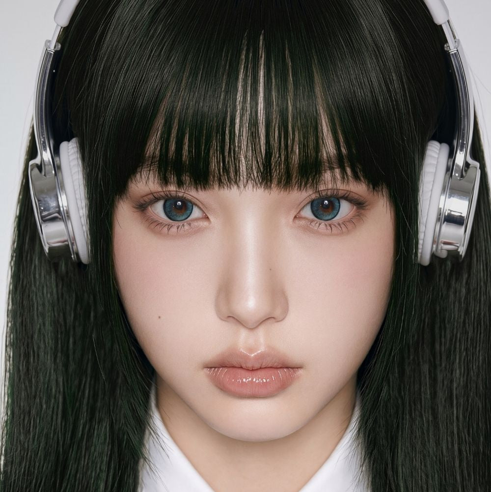 IM OLOLA KIVR Void Green (2 lenses/pack)-Colored Contacts-UNIQSO EU