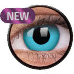 Colorvue Crazy Sky Blue - 3 Months (Prescription) (2 lenses/pack)-Crazy Contacts-UNIQSO