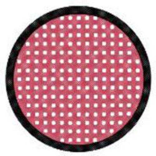 Sweety Crazy Red Mesh/Screen with Black Rim (1 lens/pack)-Crazy Contacts-UNIQSO