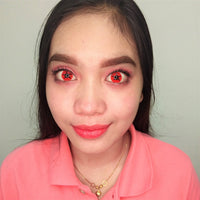 Sweety Crazy Evil Calligraphy (1 lens/pack)-Crazy Contacts-UNIQSO