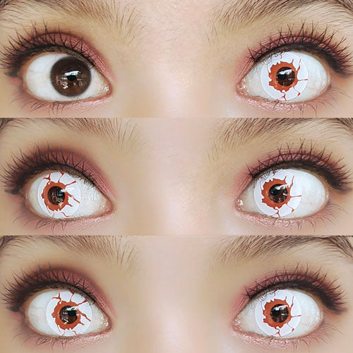 Sweety Crazy Blood Crack (1 lens/pack)-Crazy Contacts-UNIQSO