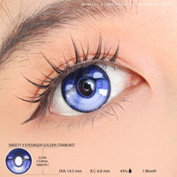 Sweety x Eyesinger Indigo Thunder Eye (2 lenses/pack)-Colored Contacts-UNIQSO EU