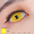 Sweety Mini Sclera Yellow (1 lens/pack)-Mini Sclera Contacts-UNIQSO
