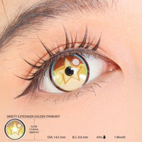 Sweety x Eyesinger Golden Starburst (2 lenses/pack)-Colored Contacts-UNIQSO EU