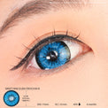 Sweety Mini Sclera Tokyo N Blue (1 lens/pack)-Mini Sclera Contacts-UNIQSO