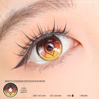 Sweety x Eyesinger Frosted Blood Moon (2 lenses/pack)-Colored Contacts-UNIQSO EU