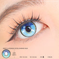 Sweety x Eyesinger Crystal Diamond Aqua (2 lenses/pack)-Colored Contacts-UNIQSO EU