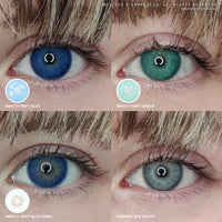 Sweety Soft Blue (1 lens/pack)-Colored Contacts-UNIQSO