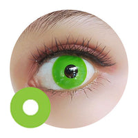 Sweety Crazy Lime Green (1 lens/pack)-Crazy Contacts-UNIQSO