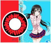 Sweety Lovelive Red (1 lens/pack)-Colored Contacts-UNIQSO