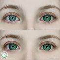 Sweety Anime Tear Green (1 lens/pack)-Colored Contacts-UNIQSO