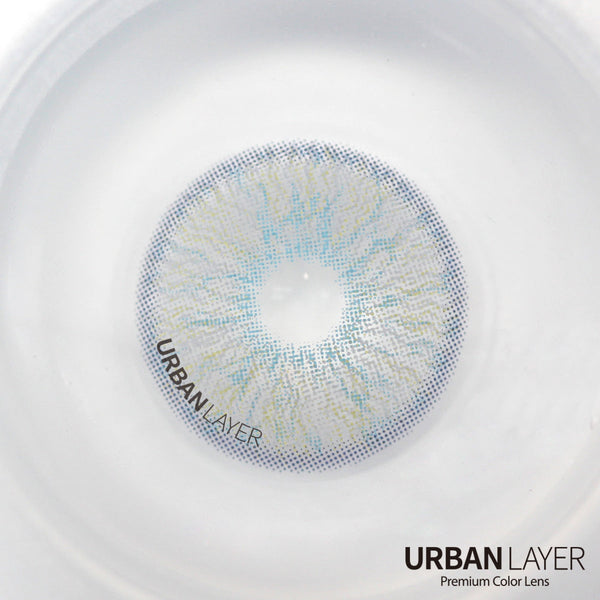 Urban Layer Melrose Ash Blue (1 lens/pack)-Colored Contacts-UNIQSO