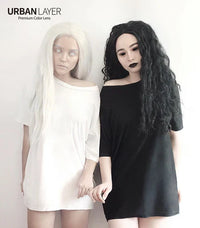 Sweety Crazy White Blind Mesh / Storm White (1 lens/pack)-Crazy Contacts-UNIQSO EU