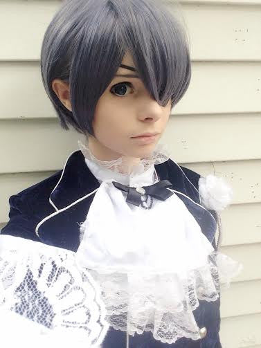 Cosplay Wig - Kuroshitsuji - Ciel Phantomhive A-Cosplay Wig-UNIQSO